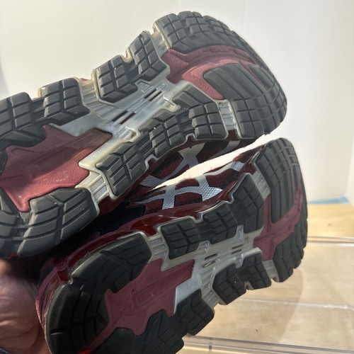 Asics Gel-Quantum 360 6 Herren 8,5 Beet Juice Pure Silver Red Schuhe 1201A062 Unikat - Bild 7 von 7