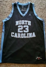 LOT OF 3 RARE JORDAN JERSEYS AND MATCHING SHORTS