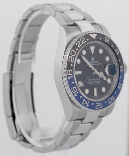 PAPERS Rolex GMT-Master II Batman Ceramic Blue Stainless 40mm 116710 BLNR BOX - Picture 4 of 9