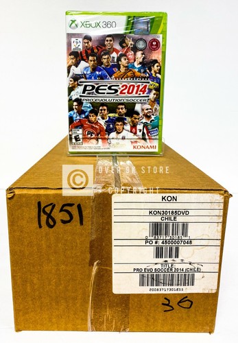 30 x PES Pro Evolution Soccer 2014 - Xbox 360 - Brand New | Spanish/Portuguese - Picture 1 of 6