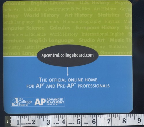 AP (Advanced Placement) Central College Board Mousepad - NEW