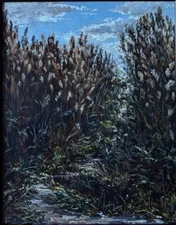 Original oil painting. Oil on board. Signed by artist. 8x10 in. framed 