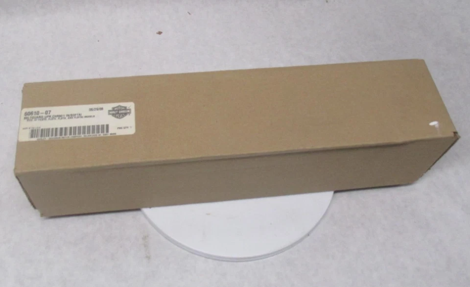 Protector de cinturón superior cromado Softail genuino Harley Davidson 60610-07 Foto 2 de 4