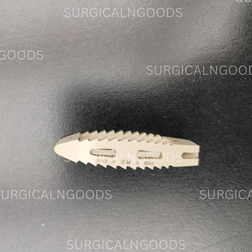 Spine Cage Lumbar Interbody Fusion Peek/Titanium 5pc  With Screws 10pc & Driver - Bild 17 von 23