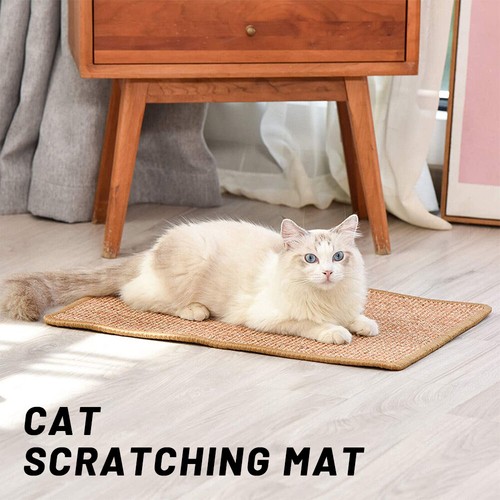 Natural Sisal Cat Scratching Mat Pet Scratcher Board Sofa Couch Protector Pad - Picture 3 of 15