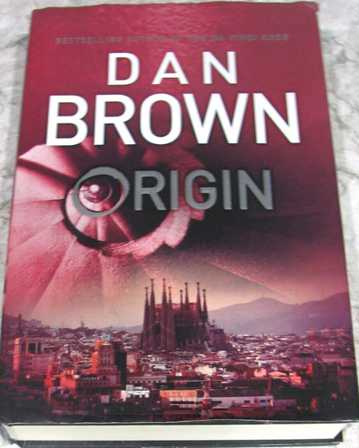 DAN BROWN . ORIGIN (Hardback, 2009) Good Condition