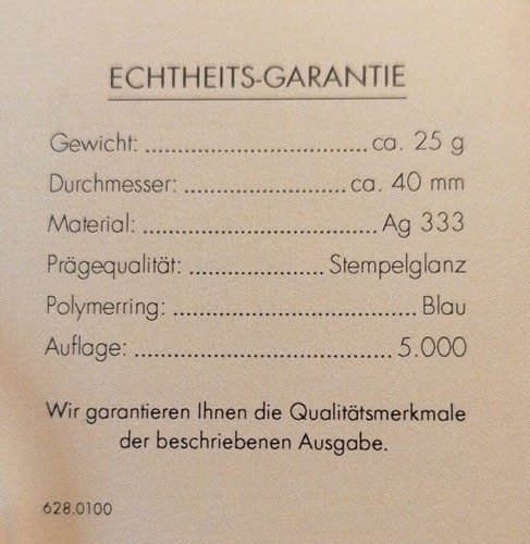 Planet Erde Polymerausgabe Stempelglanz - Bild 4 von 4