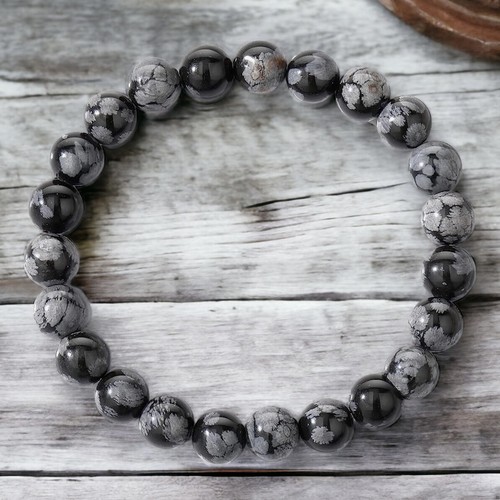 Pulsera de piedras preciosas naturales elástica elástica 6 mm 8 mm genuina hecha a mano para hombres y mujeres - Imagen 5 de 93