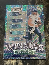 Will Levis RC 2023-23 Panini Contenders Winning Ticket Sparkle #20 Rookie