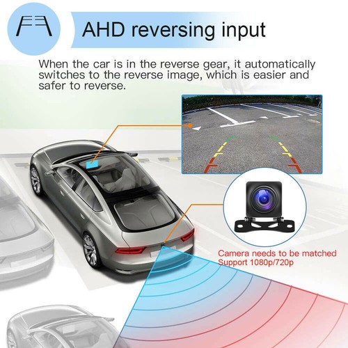 Android 11 9 inch 2 DIN Touch Car Stereo Radio Player WIFI GPS NAVI Mirror Link - Picture 8 of 11