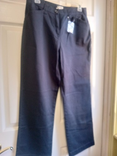 L.L.Bean Womens Petite Size 10P Twill Easy Stretch Pants Cotton Classic Fit - Picture 2 of 9