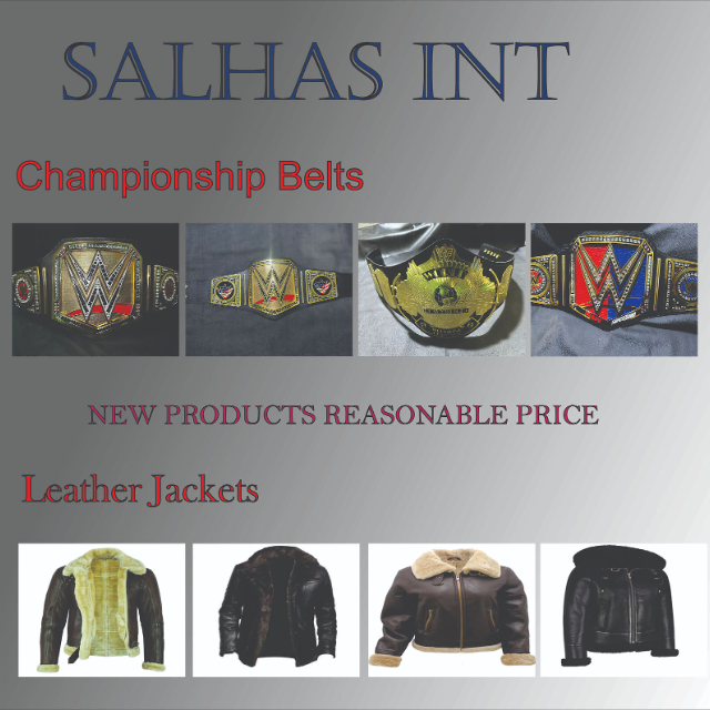 WRESTLING BELTS&LEATHER JACKET