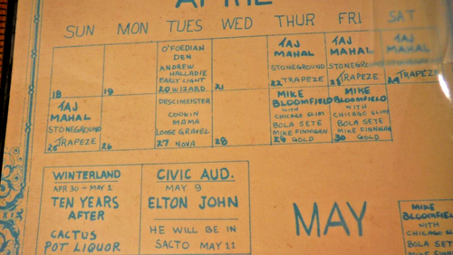 FM01 Taj Mahal Stoneground Bill Graham Handbill #277 Randy Tuten 1971 Winterland - Imagen 6 de 7