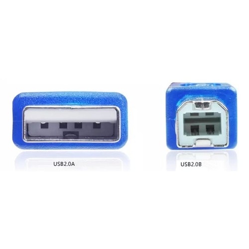 3.0M USB 2.0 printer Device Cable square opening M/M Copper belt shielding - Picture 5 of 6