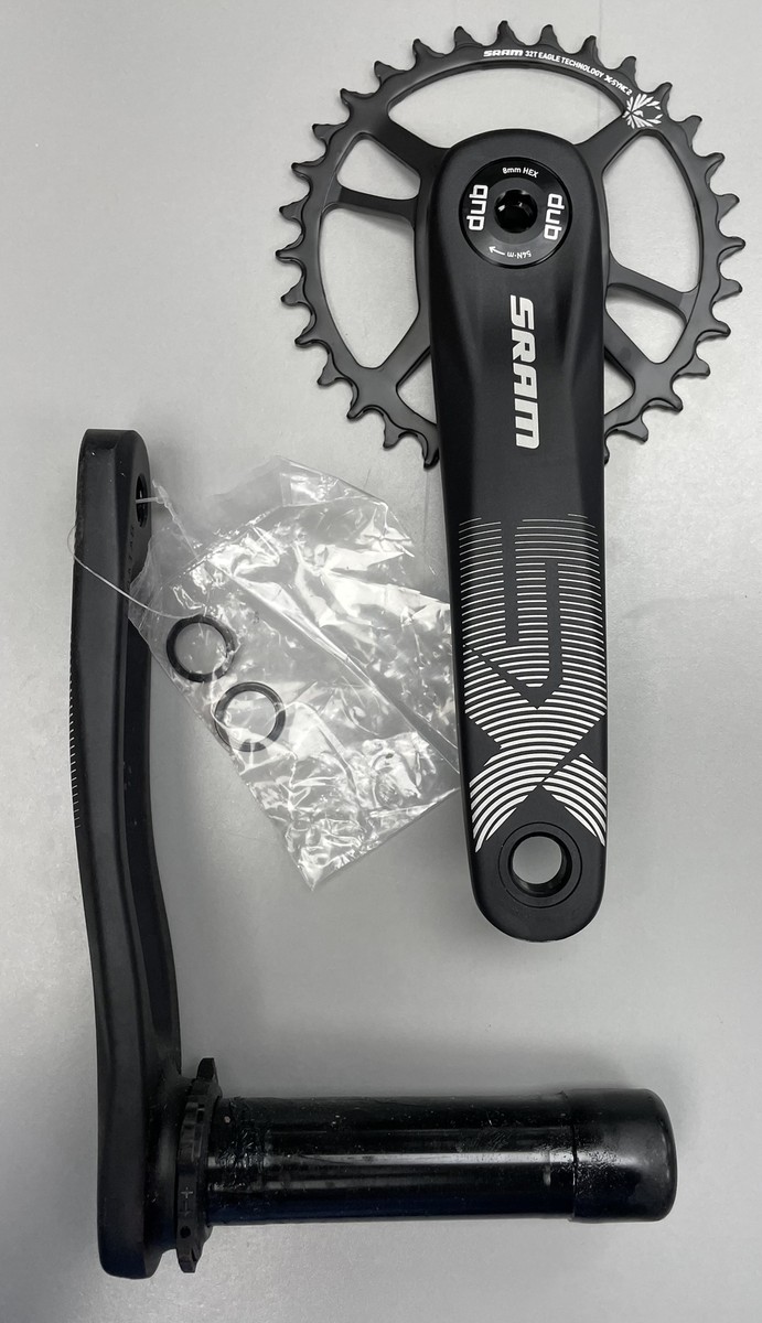 SRAM SX EAGLE CRANKSET 170mm 12-SPEED DUB BLACK | eBay