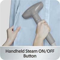 Garment Steamer W Hanger, Home Softens Straightens Fabrics Clothing Drapes on sale Garment Steamer W Hanger, Home Softens Straightens Fabrics Clothing Drapes on sale