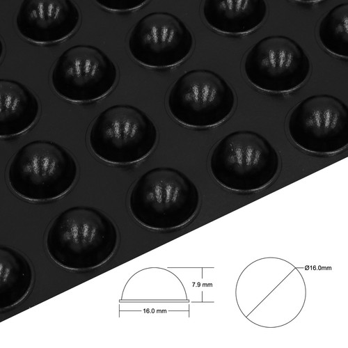 KREISFÖRMIGE KUPPEL KLEINE MITTLERE GROSSE 3M SELBSTKLEBENDE GUMMIFÜSSE VERSANDKOSTENFREI - Bild 4 von 4