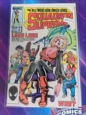 SQUADRON SUPREME #4 VOL. 1 8.0 MARVEL COMIC BOOK E89-194