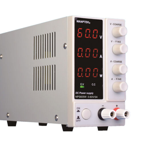 0-60V 0-5A Regelbares Labornetzgerät Stabilisiert DC Netzteil Netzgerät Trafo - Bild 11 von 12