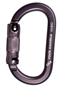 Rock Exotica Rocko Auto-lock Carabiner C3a Made in Utah