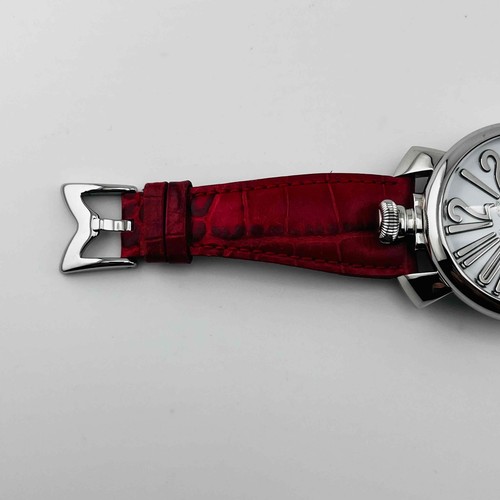 GaGa Milano Manuale 48 N.9367 Herrenuhr Ersatzgürtel inklusive - Bild 12 von 19