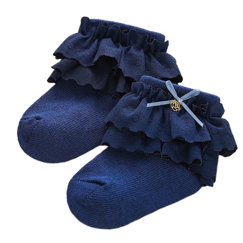 Baby Princess Cotton Socks Trendy Socks for Everyday Wear and Special Occasions - Picture 20 of 20