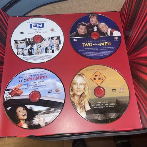 WARNER BROS. TELEVISIÓN 2006 PROMOCIÓN EMMY FYC CARPETA FOLLETO DVDs ER ¡RARO!! - Imagen 8 de 8