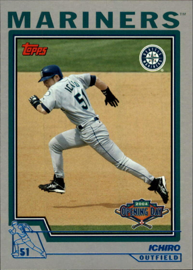 2004 Topps Opening Day #4 Ichiro Suzuki Mariners NM-MT ID:40868
