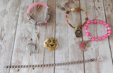 Disney Fashion Girls Jewelry Lot Aladdin Frozen Lion King Cinderella READ