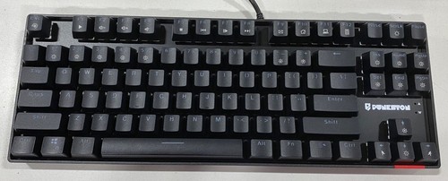 Punkston TK87 Mechanical Wired Keyboard - Black - Picture 2 of 2