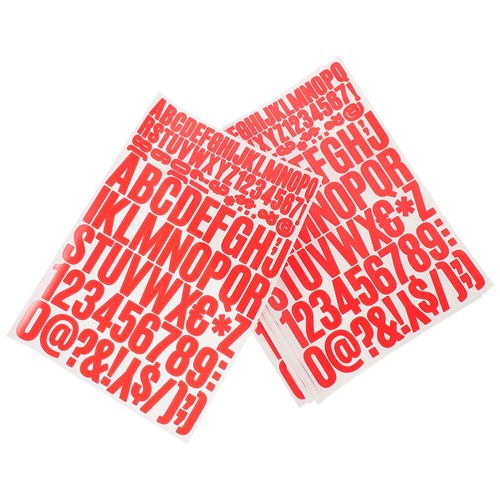  2 Pack Buchstabenaufkleber Dollarzeichen-Aufkleber Vinyl-Schriftzugaufkleber - Bild 8 von 12