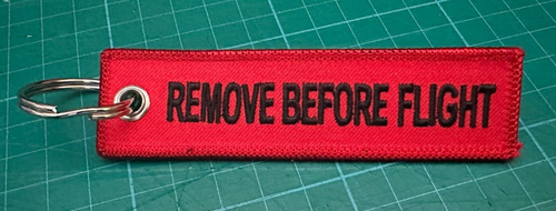 L3 Technologies Keyring embroidered double sided - Foto 2 di 2