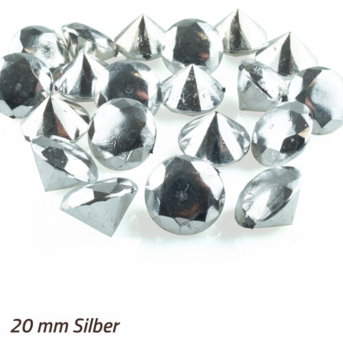 10 piedras decorativas 2 cm - Diamantes cristales piedras decoración mesa manualidades boda - Imagen 4 de 14