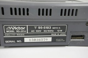Victor V Saturn Console System Boxed RG-JX1 Tested JAPAN Game Ref 15036570