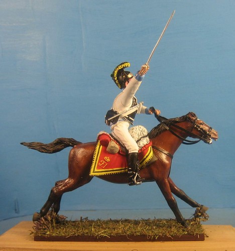 Unassembled Austrian cavalry, White Metal 60 mm 1/30 Figure kit VID SOLDIERS - Picture 14 of 28