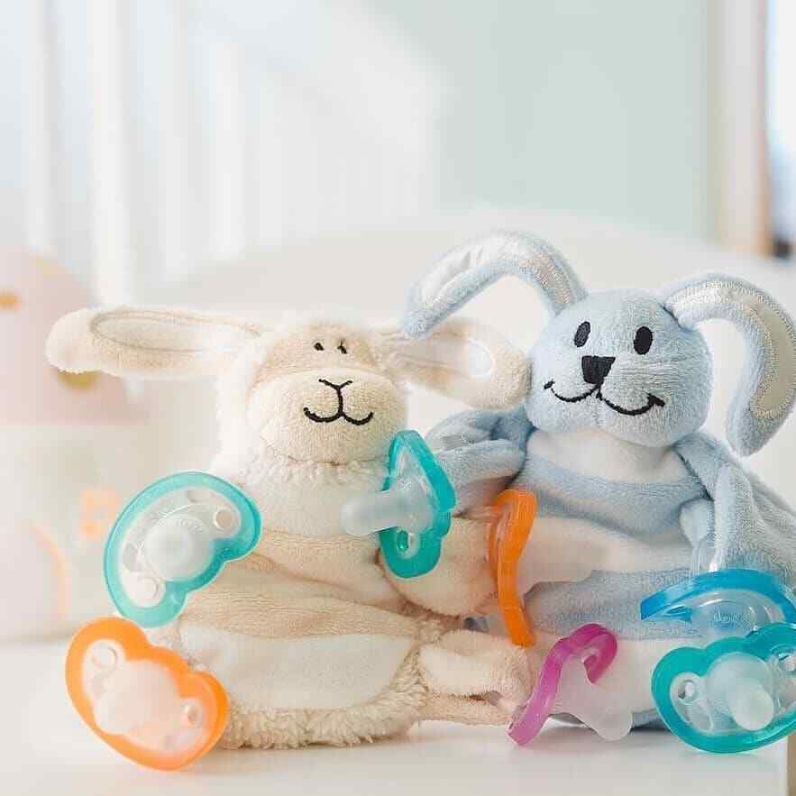 Sleepytot Baby Toddler Comforter Soother Dummy Holder Clip Cot Toy Boy