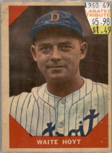 1960 Fleer Baseball Greats  Ruth-Gehrig-Cobb-Williams-Wagner-Foxx 238 Available - Picture 430 of 488