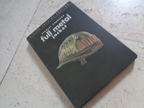 FULL METAL JACKET Stanley Kubrick 3 Disc SteelBook Blu-ray + DVD + CD Soundtrack - Picture 15 of 17