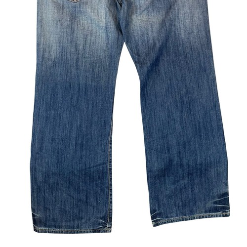 Ecko Unltd Jeans Herren Gr. 38 Bootcut Nieten Taschen Distressed Skate Hip Hop Y2K - Bild 6 von 17