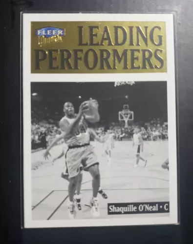 1998 -99 Fleer Ultra 15 of 15 LP Shaquille O'neal Lakers  Leading Performers. 