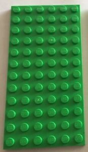 Lego 3028 Plate 6x12 Light Green Bright Green 4541414