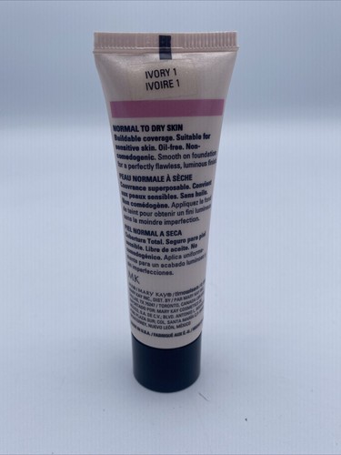 Mary Kay Timewise Ivory 1 Luminous Wear Liquid Foundation No Box NEW - Picture 3 of 3