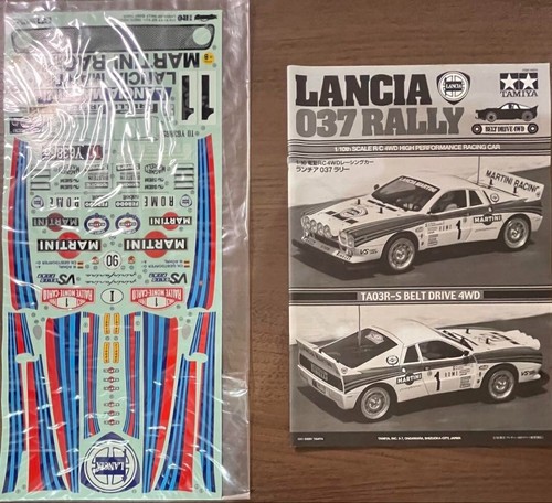 Tamiya RC 1/10 LANCIA 037 RALLY TA03R-S 58278 - Imagen 5 de 9