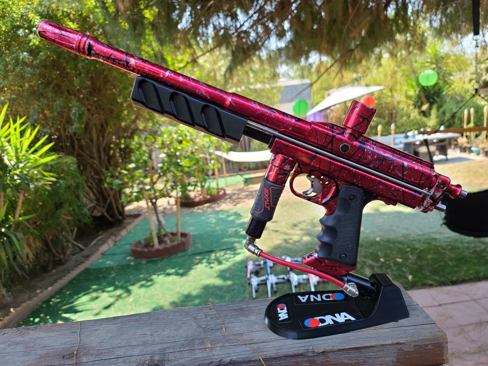 RARE SPLASH VINTAGE SNIPER AUTOCOCKER PAINTBALL MARKER WITH BOB LONG