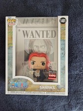Funko Pop! One Piece WANTED Poster C2E2 Shared Exclusive  SHANKS #1401, New