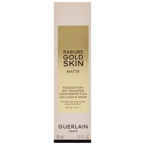Guerlain Parure Gold Skin Matte 24H Wear Foundation SPF 15-2N Neutral - 1.1 oz - Picture 5 of 6