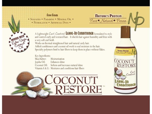 Nature's Protein COCONUT Restore Hair Products- YOUR CHOICE OF ITEMS! - Picture 5 of 29