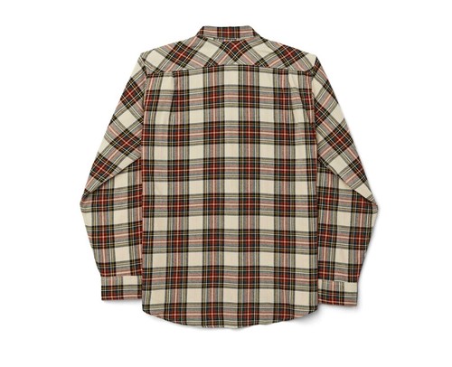 Filson Scout Shirt 20049628 Stone Tartan Red Green Black Gold Check Flannel CC - Picture 3 of 8