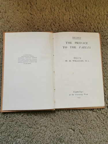 Preface To The Fables Dryden - Bild 5 von 6