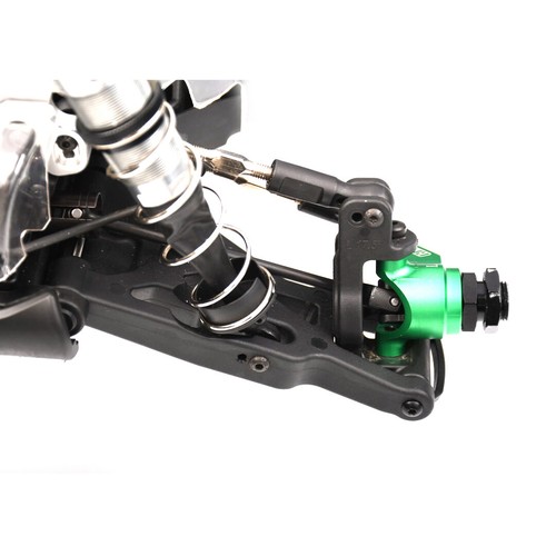 GPM Racing Aluminium 7075 Legierung Spindel Set grün für Losi 8IGHT-X / XE / XTE - Bild 3 von 4